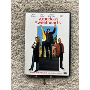 America's Sweethearts DVD 2001 Julia Roberts Billy Crystal John Cusack Comedy